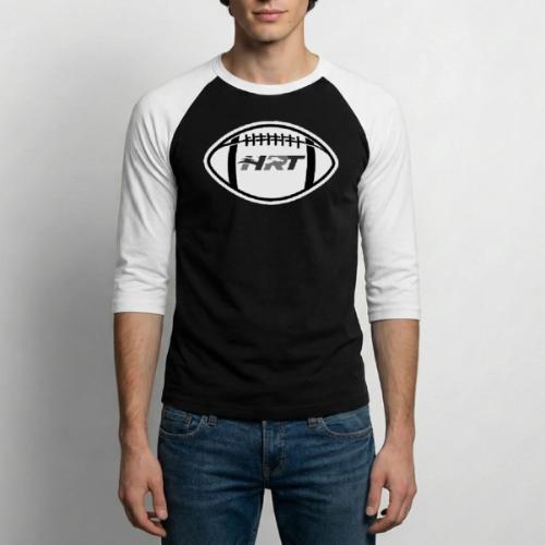 HRT Football - Unisex Baseball T-Shirt