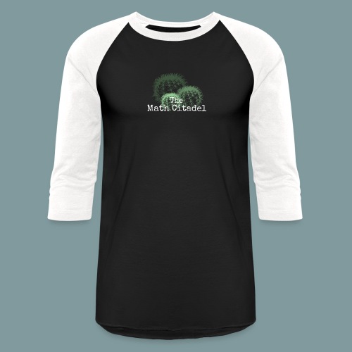 Math Citadel Cactus Trio - Unisex Baseball T-Shirt