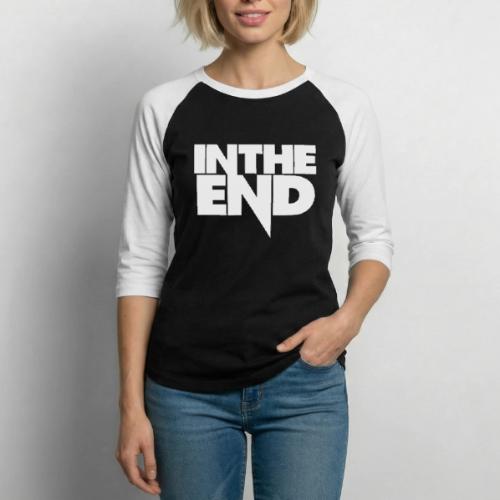 M2M White Logo - Unisex Baseball T-Shirt