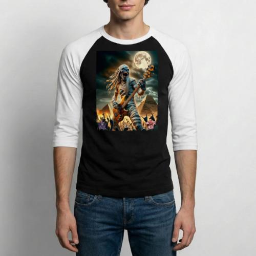 Monster Mosh 2024 Tour Ahy Bass Guitar #D-004 - Unisex Baseball T-Shirt