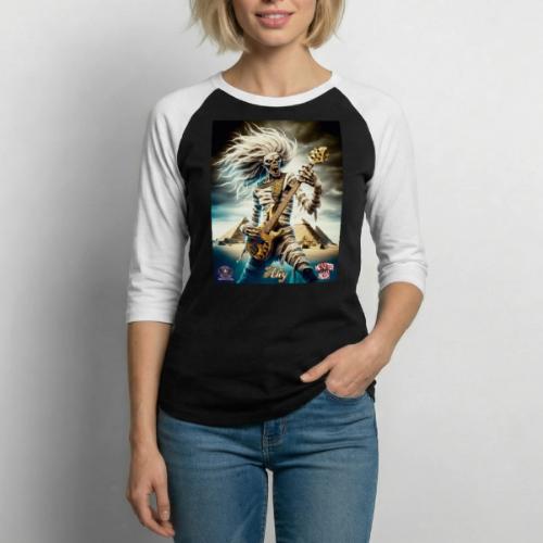Monster Mosh 2024 Tour Ahy Bass Guitar #D-003A - Unisex Baseball T-Shirt