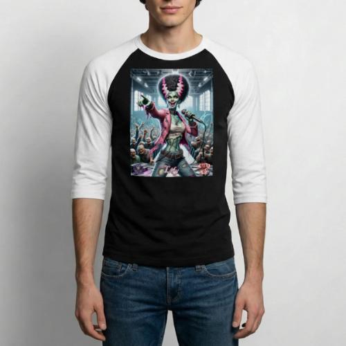 Monster Mosh 2024 Tour Lily Singer #DL-001 - Unisex Baseball T-Shirt