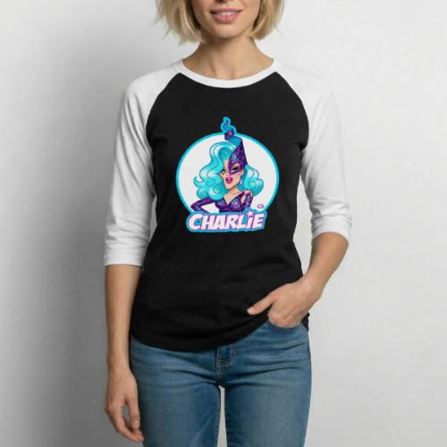 Dame Charlie Hides by Glen Hanson - Unisex Baseball T-Shirt