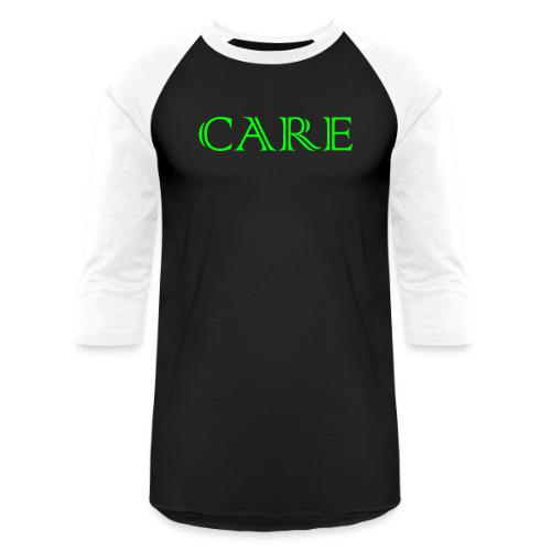Care logo - Unisex Baseball T-Shirt