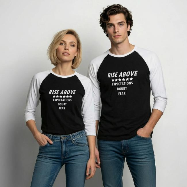 Rise Above (White font)