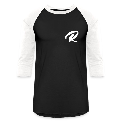 Revival Youth White R Logo - Unisex Baseball T-Shirt