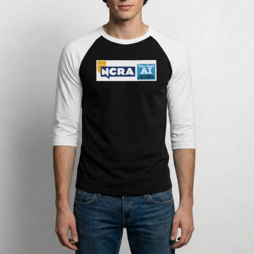 NCRA & AI logo - Unisex Baseball T-Shirt