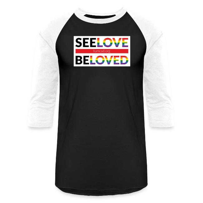 FUMCSD See Love, Be Loved: white design background