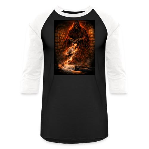 Kalru – The Soul Reaper of the Underworld - Unisex Baseball T-Shirt