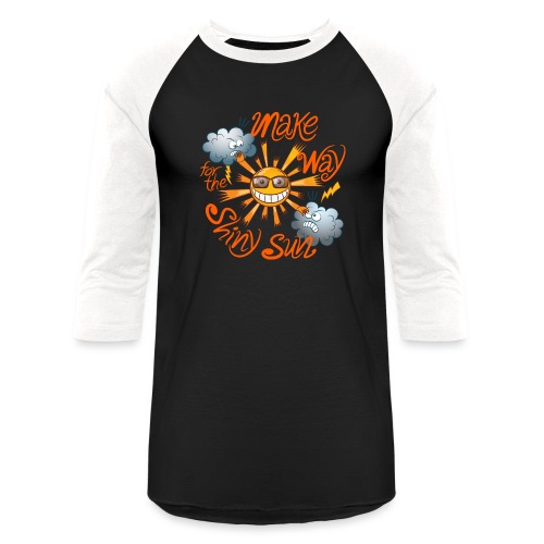 Make way for the shiny sun, enjoy summer! - Unisex Baseball T-Shirt