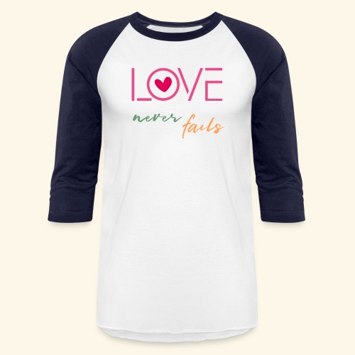 1 01 love - Unisex Baseball T-Shirt