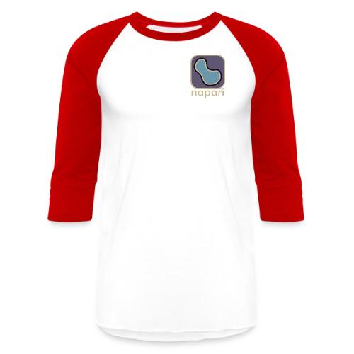napari pocket logo light design - Unisex Baseball T-Shirt