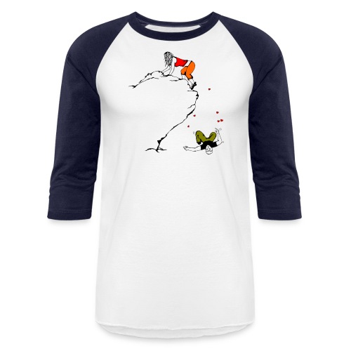 Lady Climber - Unisex Baseball T-Shirt