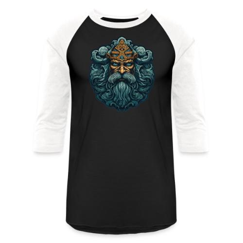 Legendary Viking Warrior: Epic Design - Unisex Baseball T-Shirt