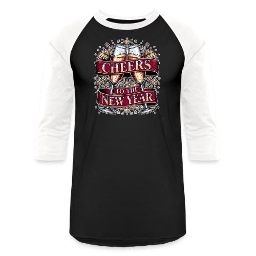 New Year's Champagne T-Shirt - Unisex Baseball T-Shirt