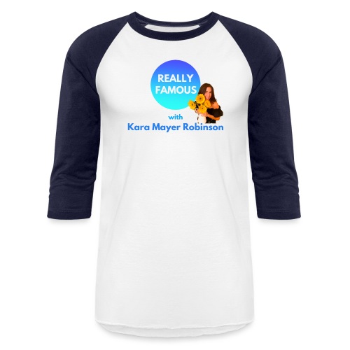 Kara + Logo - Unisex Baseball T-Shirt