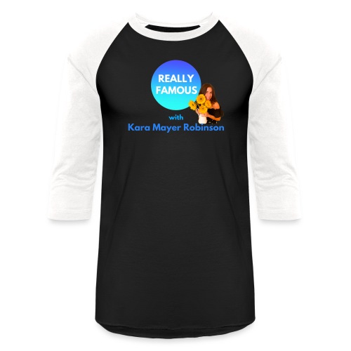 Kara + Logo - Unisex Baseball T-Shirt