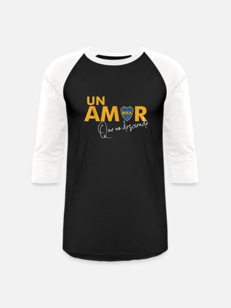 Club Atletico Boca Juniors El mejor Papa - Unisex Baseball T-Shirt - black/white