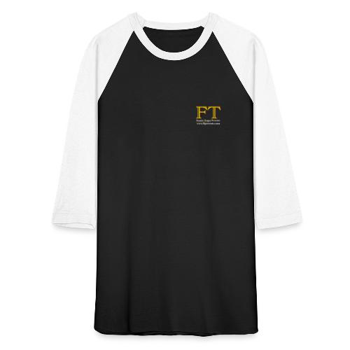 FT Logo Clear 300dpi - Unisex Baseball T-Shirt