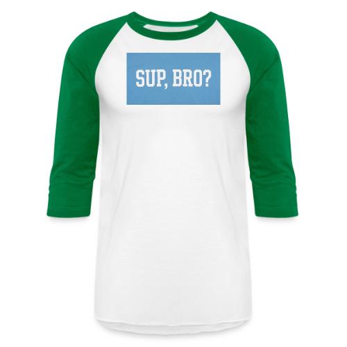 sup bro tee #2 - Unisex Baseball T-Shirt