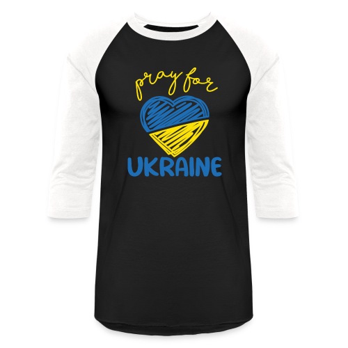 pray for ukraine - Unisex Baseball T-Shirt