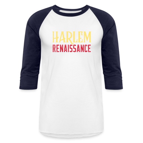 HARLEM Renaissance - Unisex Baseball T-Shirt