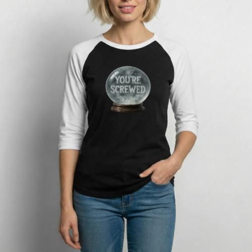 Ominous Fortune Sphere - Unisex Baseball T-Shirt