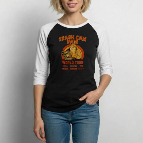 Trash Can Pam - Unisex Baseball T-Shirt