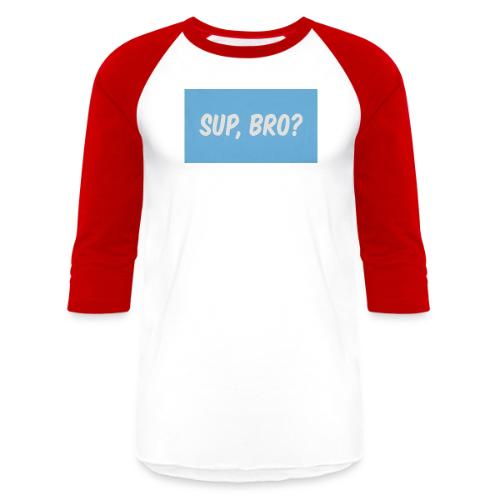 sup bro tee #2 - Unisex Baseball T-Shirt