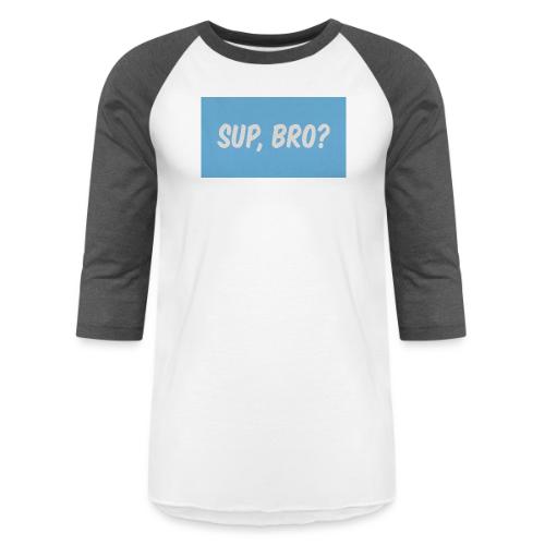 sup bro tee #2 - Unisex Baseball T-Shirt