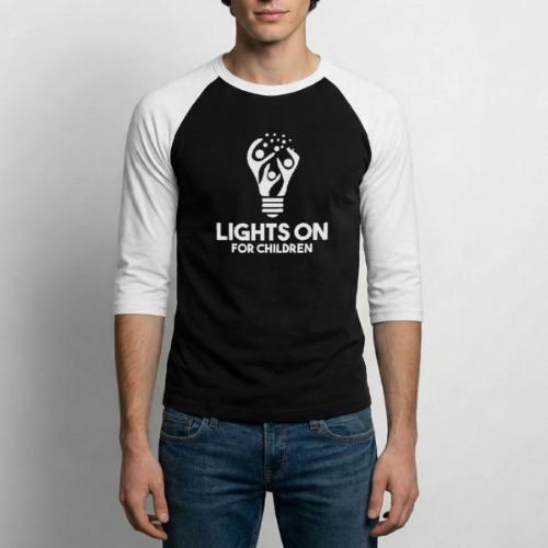 LOFC white - Unisex Baseball T-Shirt