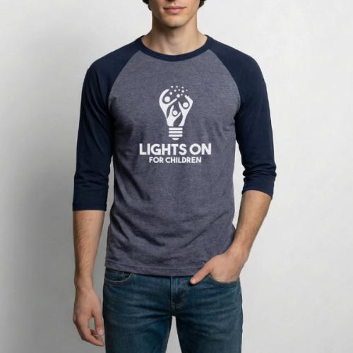 LOFC white - Unisex Baseball T-Shirt