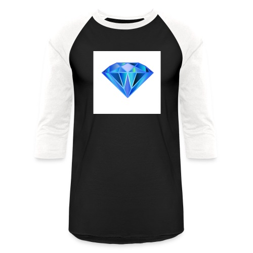 blue diamond - Unisex Baseball T-Shirt
