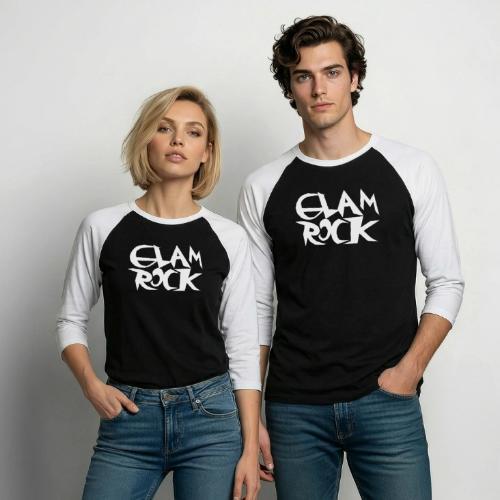 Glam Rock - Unisex Baseball T-Shirt
