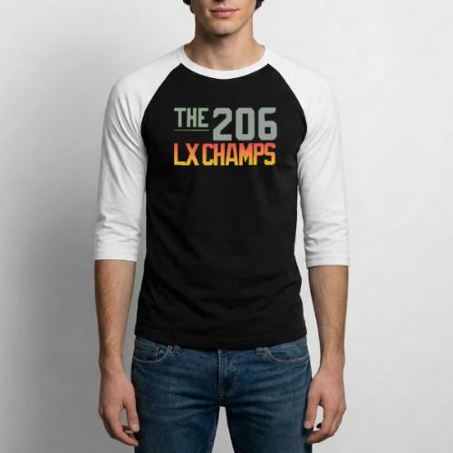 THE | 206 - Champs Wear - Fan Edition - Unisex Baseball T-Shirt