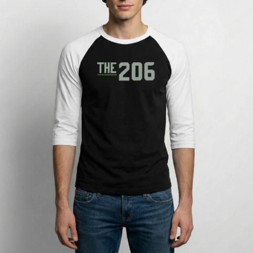 THE | 206 - Game Day Glory - Local Collection - Unisex Baseball T-Shirt