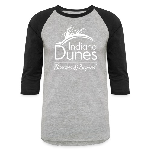 Indiana Dunes Beaches and Beyond - Unisex Baseball T-Shirt