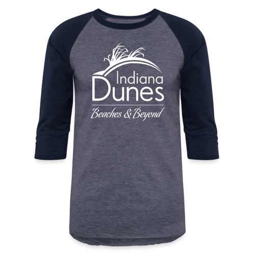 Indiana Dunes Beaches and Beyond - Unisex Baseball T-Shirt