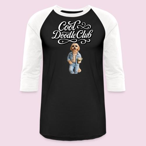 Cool Doodle Club | Goldendoodle Lover Design - Unisex Baseball T-Shirt