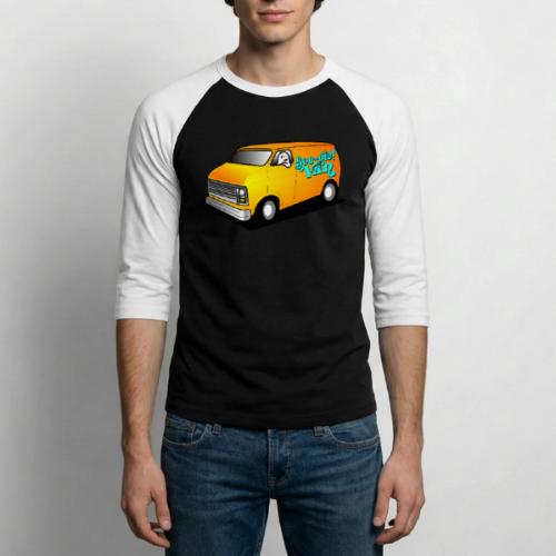 Boogie Van - Unisex Baseball T-Shirt