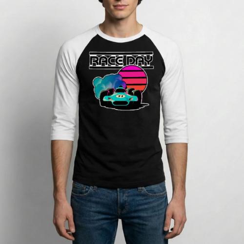 Race Day - Unisex Baseball T-Shirt