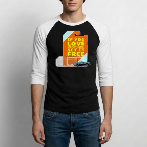 Set It Free Diecast Car Collector 1:64 Scale Gift - Unisex Baseball T-Shirt
