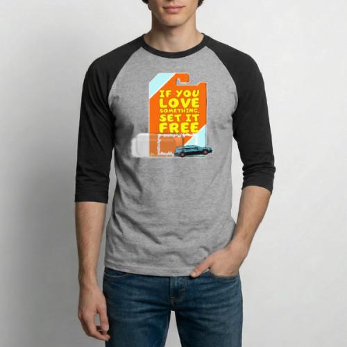 Set It Free Diecast Car Collector 1:64 Scale Gift - Unisex Baseball T-Shirt