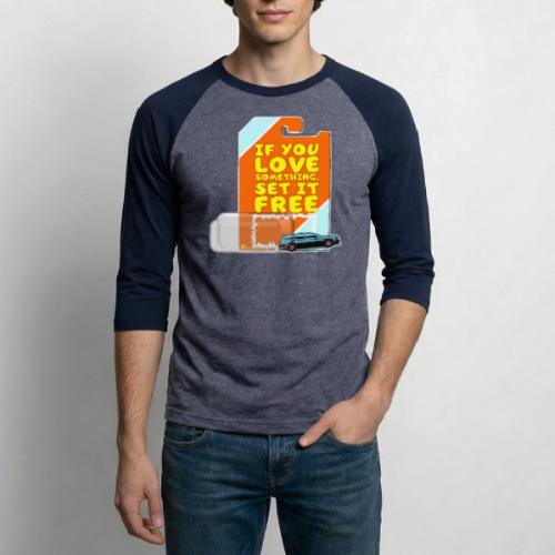 Set it free! - Unisex Baseball T-Shirt