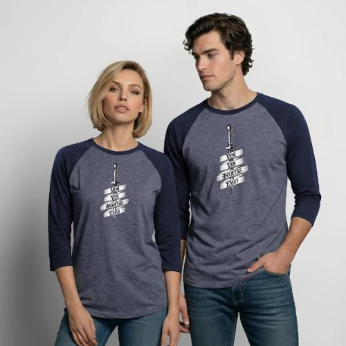 I came, I saw, I got anxiety, I left - Unisex Baseball T-Shirt