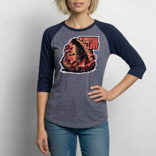 Do more of what you love - Unisex Baseball T-Shirt