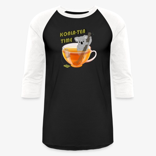 Koala-Tea Time - Unisex Baseball T-Shirt