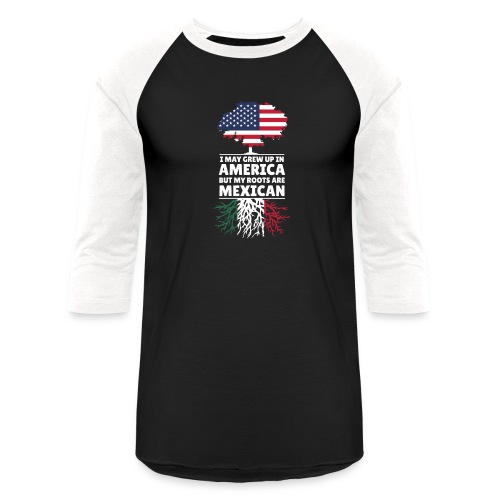 Mexican roots - culture - Unisex Baseball T-Shirt