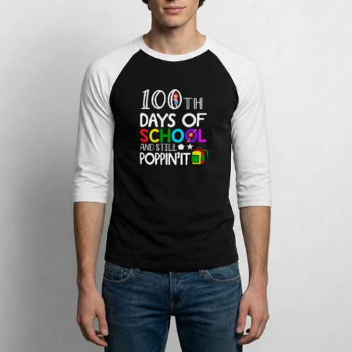 Twosday 100 Days Of School Outfits For 2nd Grade - Unisex Baseball T-Shirt