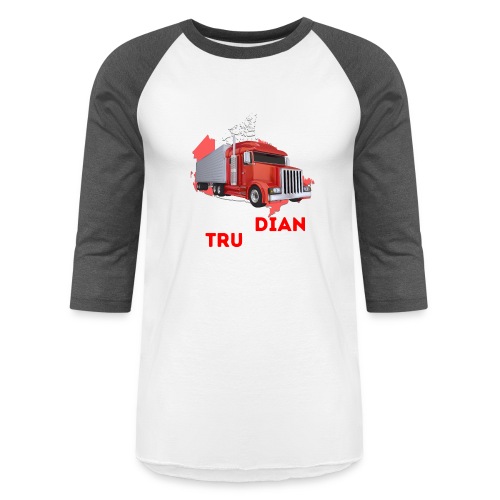 I Identify As A Canadian Trucker Freedom Convoy 22 - Unisex Baseball T-Shirt